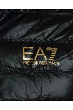 Emporio Armani EA7 Gewatteerde Jassen Jacket Black -Goedkope Emporio Armani EA7 winkel f56dd6a07787347ed890f8034484403b