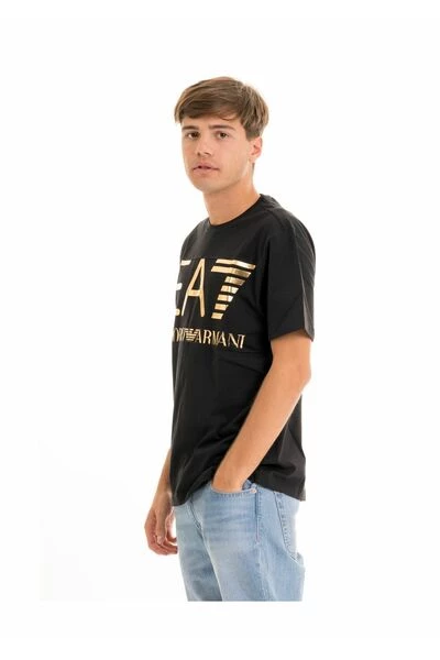 Emporio Armani EA7 T-Shirts Black 5 Emporio Armani EA7 T-Shirts Black - Afbeelding 3