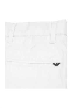 Emporio Armani EA7 Lange Broeken Trousers White
