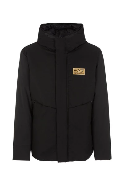 Emporio Armani EA7 Gewatteerde Jassen Down Jacket Black 4 Emporio Armani EA7 Gewatteerde Jassen Down Jacket Black - Afbeelding 2
