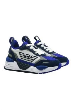 Emporio Armani EA7 Sneakers Con Logo Blue