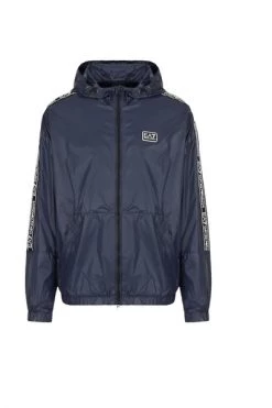 Emporio Armani EA7 Regenjassen Hood Bomber Blue -Goedkope Emporio Armani EA7 winkel f921c6b9c86b6e0088feba1f79910008