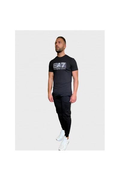 Emporio Armani EA7 T-Shirts Black 4 Emporio Armani EA7 T-Shirts Black - Afbeelding 2