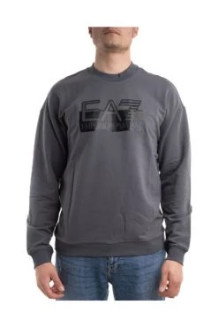 Emporio Armani EA7 Hoodies & Sweatvesten Sweatshirts Gray