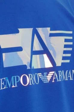 Emporio Armani EA7 Shirts T-SHIRT Blue -Goedkope Emporio Armani EA7 winkel fc2baecfc769299de7211e9897f1a1ba