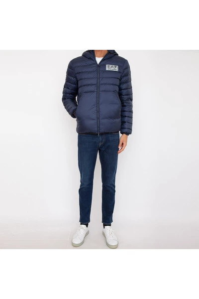 Emporio Armani EA7 Gewatteerde Jassen Down Jackets Blue 4 Emporio Armani EA7 Gewatteerde Jassen Down Jackets Blue - Afbeelding 2