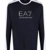 Emporio Armani EA7 Longsleeves Long Sleeve Tops Blue -Goedkope Emporio Armani EA7 winkel fd4169f4f81b4da721af6db42463f31e
