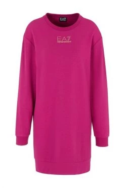 Emporio Armani EA7 Blousejurken Shirt Dress Purple