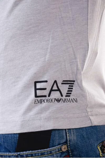 Emporio Armani EA7 Shirts T-Shirt Gray 6 Emporio Armani EA7 Shirts T-Shirt Gray - Afbeelding 4